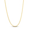Thumbnail Image 1 of Square Solid Wheat Chain Necklace 14K Yellow Gold 18" 1.25mm