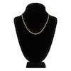 Thumbnail Image 4 of Square Solid Wheat Chain Necklace 14K Yellow Gold 18" 1.25mm