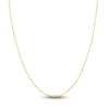 Thumbnail Image 1 of Solid Singapore Chain Necklace 14K Yellow Gold 16" 1.4mm