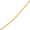 Thumbnail Image 2 of Solid Singapore Chain Necklace 14K Yellow Gold 16" 1.4mm