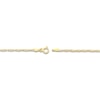 Thumbnail Image 3 of Solid Singapore Chain Necklace 14K Yellow Gold 16" 1.4mm