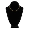 Thumbnail Image 4 of Solid Singapore Chain Necklace 14K Yellow Gold 16" 1.4mm