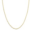 Thumbnail Image 1 of Solid Singapore Chain Necklace 14K Yellow Gold 20" 1.4mm