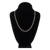 Thumbnail Image 4 of Hollow Round Box Chain Necklace 14K Yellow Gold 20" 1.8mm