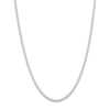 Thumbnail Image 1 of Hollow Snake Chain Necklace 14K White Gold 18" 1.4mm