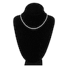 Thumbnail Image 4 of Hollow Round Box Chain Necklace 14K White Gold 16" 2.6mm