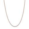 Thumbnail Image 1 of Hollow Snake Chain Necklace 14K Rose Gold 18" 1.4mm