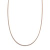Thumbnail Image 1 of Hollow Snake Chain Necklace 14K Rose Gold 20" 1.4mm