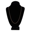 Thumbnail Image 4 of Hollow Snake Chain Necklace 14K Rose Gold 24" 1.4mm
