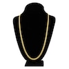 Thumbnail Image 4 of Solid Curb Link Necklace 14K Yellow Gold 26" 5mm