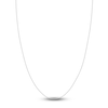 Thumbnail Image 1 of Hollow Snake Chain Necklace 14K White Gold 24" 1mm