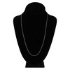 Thumbnail Image 4 of Hollow Snake Chain Necklace 14K White Gold 24" 1mm