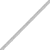 Thumbnail Image 2 of Square Solid Wheat Chain Necklace 14K White Gold 24" 1.25mm