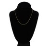 Thumbnail Image 4 of Hollow Snake Chain Necklace 14K Yellow Gold 18&quot; 1mm