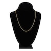 Thumbnail Image 4 of Hollow Snake Chain Necklace 14K Yellow Gold 20" 1mm