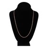 Thumbnail Image 4 of Solid Valentino Chain Necklace 14K Rose Gold 24" 2.7mm