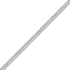 Thumbnail Image 1 of Square Solid Wheat Chain Necklace 14K White Gold 20" 1.25mm