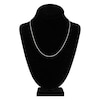 Thumbnail Image 3 of Square Solid Wheat Chain Necklace 14K White Gold 20" 1.25mm