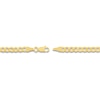 Thumbnail Image 3 of Light Solid Curb Link Necklace 14K Yellow Gold 18" 4.4mm
