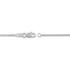 Thumbnail Image 3 of Square Solid Wheat Chain Necklace 14K White Gold 16" 1mm