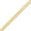 Thumbnail Image 1 of Light Solid Curb Link Necklace 14K Yellow Gold 22" 4.4mm