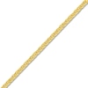 Thumbnail Image 2 of Square Solid Wheat Chain Necklace 14K Yellow Gold 16" 1mm