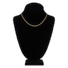 Thumbnail Image 4 of Square Solid Wheat Chain Necklace 14K Yellow Gold 16" 1mm