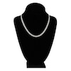 Thumbnail Image 3 of Light Solid Curb Link Necklace 14K White Gold 18" 4.95mm