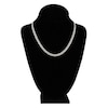 Thumbnail Image 4 of Light Solid Curb Link Necklace 14K White Gold 18" 4.95mm
