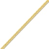 Thumbnail Image 2 of Square Solid Wheat Chain Necklace 14K Yellow Gold 18" 1mm
