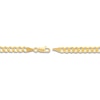 Thumbnail Image 3 of Light Solid Curb Link Necklace 14K Yellow Gold 22" 4.95mm