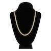 Thumbnail Image 3 of Light Solid Curb Link Necklace 14K Yellow Gold 22" 4.95mm