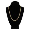 Thumbnail Image 4 of Light Solid Curb Link Necklace 14K Yellow Gold 22" 4.95mm