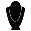 Thumbnail Image 3 of Light Solid Curb Link Necklace 14K Yellow Gold 22" 4.95mm