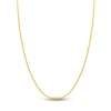 Thumbnail Image 1 of Solid Valentino Chain Necklace 14K Yellow Gold 18" 2.7mm