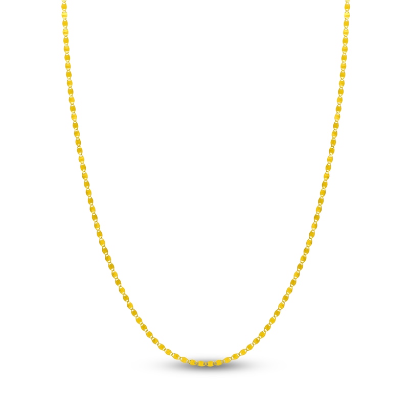 Main Image 1 of Solid Valentino Chain Necklace 14K Yellow Gold 20" 2.7mm