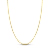 Thumbnail Image 0 of Solid Valentino Chain Necklace 14K Yellow Gold 24" 2.7mm