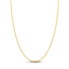 Thumbnail Image 1 of Solid Valentino Chain Necklace 14K Yellow Gold 24" 2.7mm