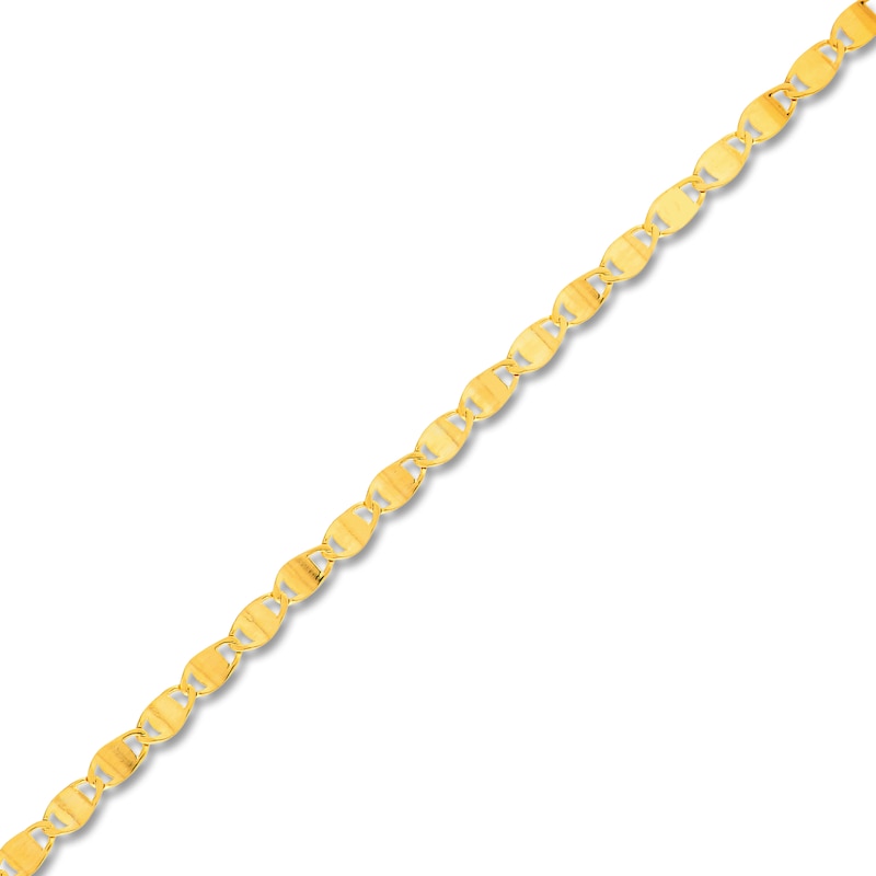 Main Image 2 of Solid Valentino Chain Necklace 14K Yellow Gold 24" 2.7mm