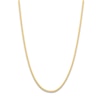 Thumbnail Image 1 of Diamond-Cut Round Solid Wheat Chain Necklace 14K Yellow Gold 20" 1.05mm