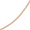 Thumbnail Image 2 of Round Solid Wheat Chain Necklace 14K Rose Gold 18" 1.05mm