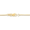Thumbnail Image 3 of Round Solid Wheat Chain Necklace 14K Yellow Gold 24" 1.05mm