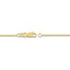 Thumbnail Image 3 of Square Solid Wheat Chain Necklace 14K Yellow Gold 18" 0.85mm