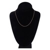 Thumbnail Image 4 of Round Solid Wheat Chain Necklace 14K Rose Gold 18" 1.05mm