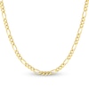 Thumbnail Image 1 of Solid Figaro Chain Necklace 14K Yellow Gold 24" 4.75mm