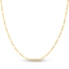 Thumbnail Image 1 of Solid Figaro Chain Necklace 14K Yellow Gold 16" 2.36mm