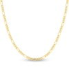 Thumbnail Image 1 of Solid Figaro Chain Necklace 14K Yellow Gold 18" 3.2mm