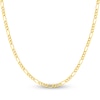 Thumbnail Image 1 of Solid Figaro Chain Necklace 14K Yellow Gold 24" 3.2mm
