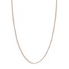 Thumbnail Image 1 of Round Solid Wheat Chain Necklace 14K Rose Gold 16" 1.25mm
