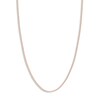Thumbnail Image 1 of Round Solid Wheat Chain Necklace 14K Rose Gold 18" 1.25mm